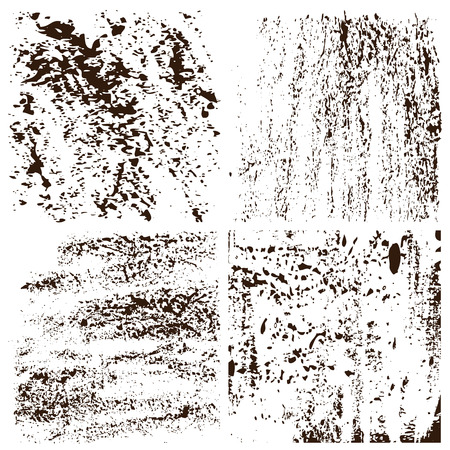Grunge textures set.のイラスト素材