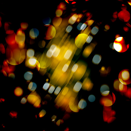 Abstract background with blurred defocused lights.のイラスト素材