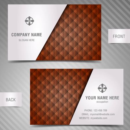 Abstract creative business cards.のイラスト素材