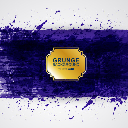 Figured brush strokes brush and ink.のイラスト素材