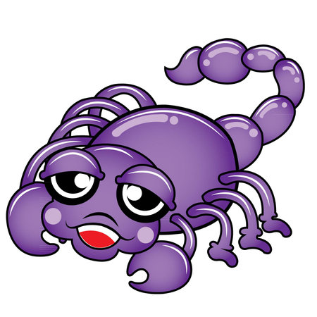 Scorpion bug vector のイラスト素材