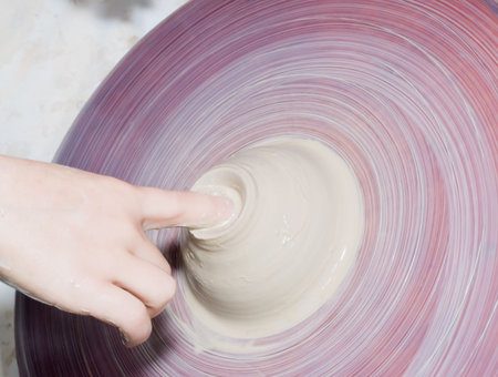 Pottery, ceramics production, production from burnt clay
