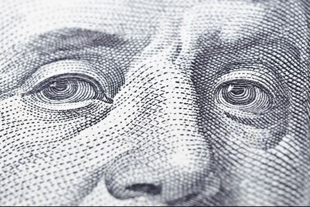 close-up banknoteの写真素材