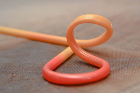 Glass tube for the manufacture of neon lampsproduction
