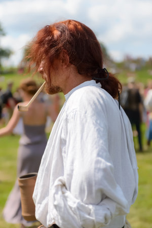 The historic festival of medieval. Kolomenskoye Park, Moscow, 2013のeditorial素材