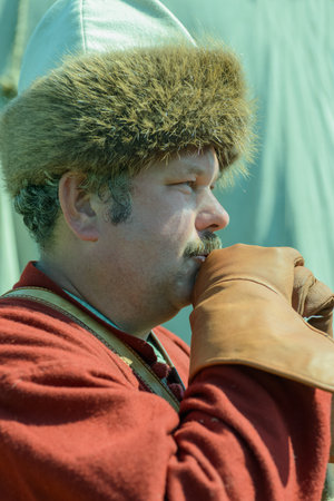 The historic festival of medieval. Kolomenskoye Park, Moscow, 2013