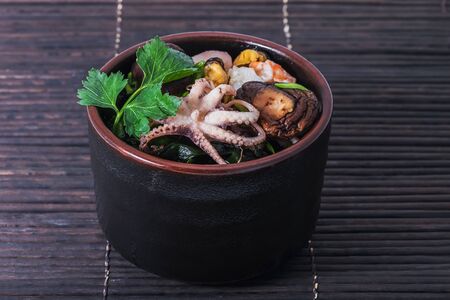 Food background. Healthy lifestyle - daily meals from organic products.の写真素材