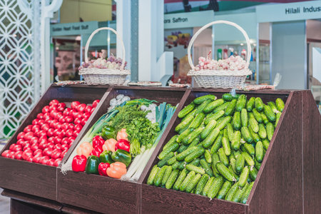 MOSCOW, RUSSIA - FEBRUARY 6-10: PRODEXPO 2017. 24th International Exhibition for Food, Beverages, Food Raw Materials.のeditorial素材