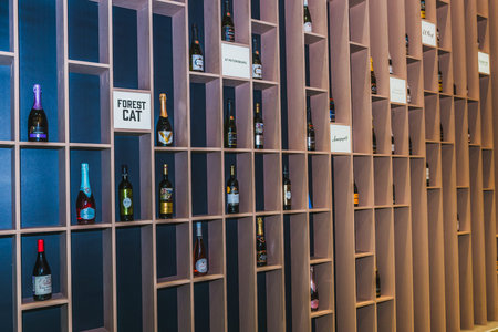 MOSCOW, RUSSIA - FEBRUARY 6-10: PRODEXPO 2017. 24th International Exhibition for Food, Beverages, Food Raw Materials.のeditorial素材