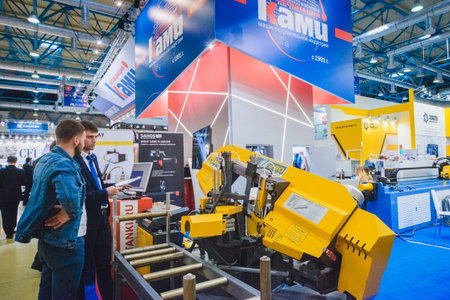 MOSCOW, RUSSIA, Expocentre - MAY 15-19, 2017: 18th international specialized exhibition Equipment,...
