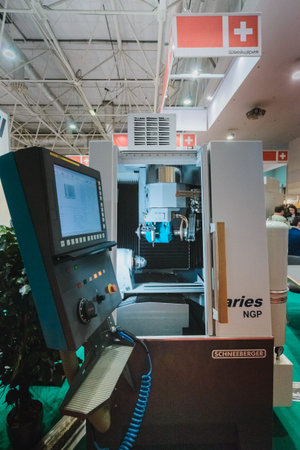 MOSCOW, RUSSIA, Expocentre - MAY 15-19, 2017: 18th international specialized exhibition Equipment,...