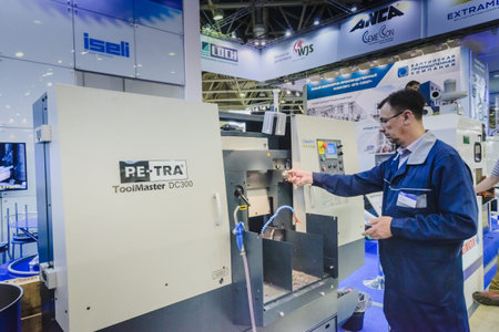 MOSCOW, RUSSIA, Expocentre - MAY 15-19, 2017: 18th international specialized exhibition Equipment,...