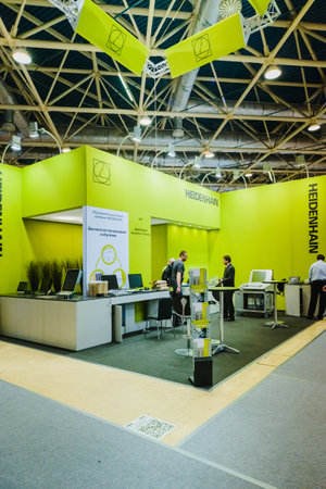 MOSCOW, RUSSIA, Expocentre - MAY 15-19, 2017: 18th international specialized exhibition "Equipment, instruments".
and tools for Metalworking industry".のeditorial素材