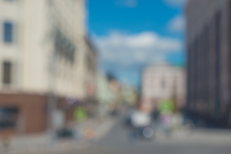 City blur- background beautiful. Wonderful bokeh in the blur area in the summer.の写真素材