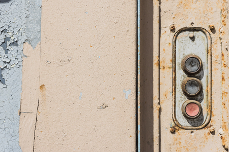 Abstract texture of plaster surface used in design projects of premises. The wall background is the result of exposure to the environment- rain and time.の写真素材