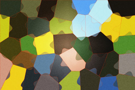Mosaic- abstract geometric pattern. Art work- patchwork background.