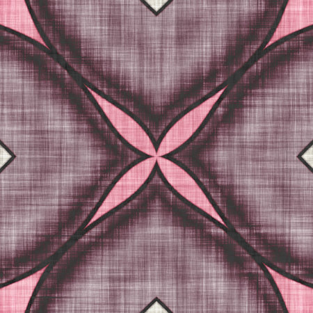 Abstract decoration- kaleidoscope seamless. Christmas ornament- mosaic winter motif.