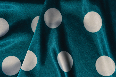 Crumpled fabric- texture background. Abstract cloth- art drapery.の写真素材