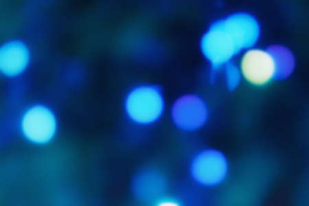 Abstract outline of light- colored circles bokeh. Blurred backgroundの写真素材