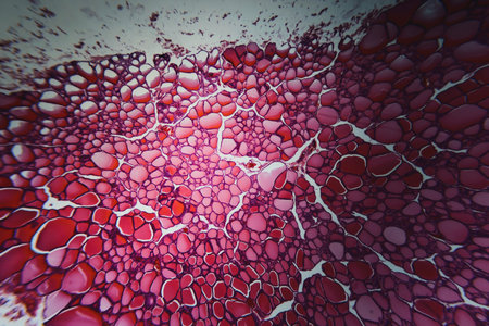 Nature pattern. Cell thyroid gland dog- large size file