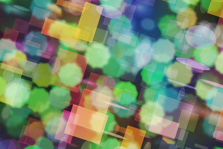 Abstract bokeh- celebration background. Holiday party- magic effect. Decor- christmas lightの写真素材
