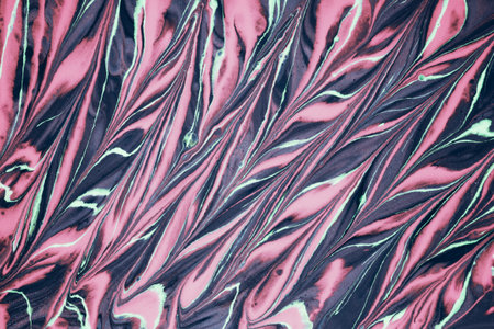 Fluid art- marbled effect. Abstract artwork- stain, splashes, smearing the dye. Liquid acrylic-...