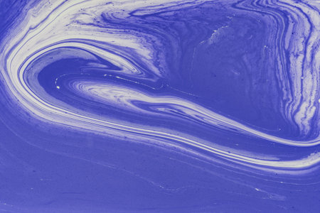 Fluid art- marbled effect. Abstract artwork- stain, splashes, smearing the dye. Liquid acrylic-...