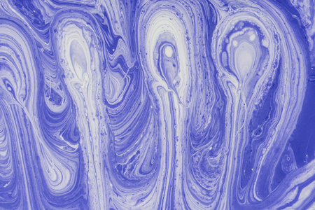 Fluid art- marbled effect. Abstract artwork- stain, splashes, smearing the dye. Liquid acrylic-...