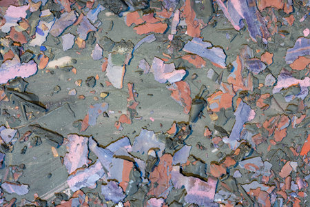 Background weathered paint cracked- destroyed texture. Distress surface- abstract pattern