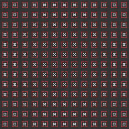 Textile ornate- seamless shape. Paper napkin, ornamental carpet. Tablecloth- textile geometric. Digital 2D illustration created without reference imageの写真素材