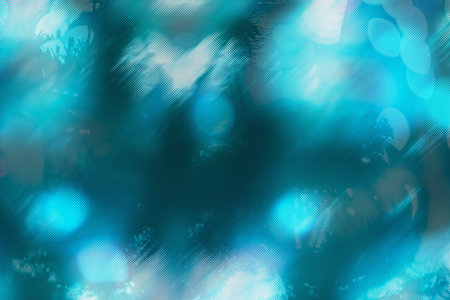 Nature pattern- light bokeh background. Celebratory mood magic effect. Decorations holiday- design...