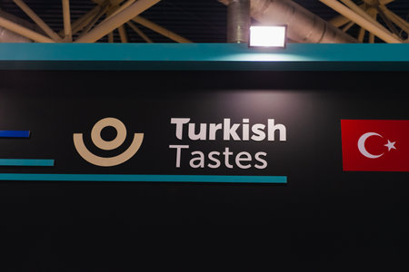 MOSCOW, RUSSIA - FEBRUARY 10-14: PRODEXPO 2020. 27th International Exhibition for Food, Beverages, display Raw Materials. Show stand businessのeditorial素材