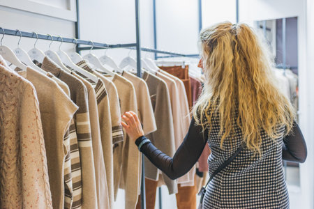 MOSCOW, RUSSIA - FEBRUARY 24-27: Fashion Trade Show 2020. 34th international exhibition of mens, womens, children clothing, underwear, wedding fashion and accessoriesのeditorial素材