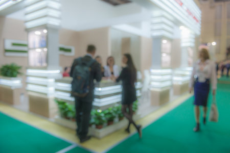 MOSCOW, RUSSIA - FEBRUARY 10-14: PRODEXPO 2020. International Exhibition Food. Show stand businessのeditorial素材