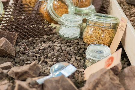 MOSCOW, RUSSIA - FEBRUARY 10-14: PRODEXPO 2020. International Exhibition Food. Show stand businessのeditorial素材