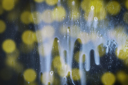 Drops- liquid foam. Fluid aqua- abstract pattern nature. Background- cleansing wash. Shampoo...