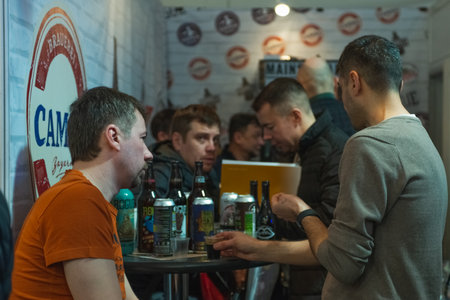 MOSCOW, RUSSIA - FEBRUARY 10-14: PRODEXPO 2020. International Exhibition Foodのeditorial素材