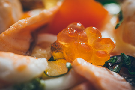 Pizza- fast food. Background- copy space; top view tableの写真素材