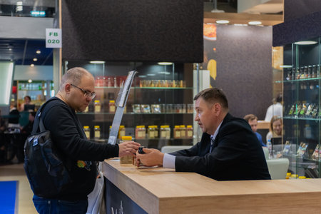 MOSCOW, RUSSIA - FEBRUARY 10-14: PRODEXPO 2020. International Exhibition Food