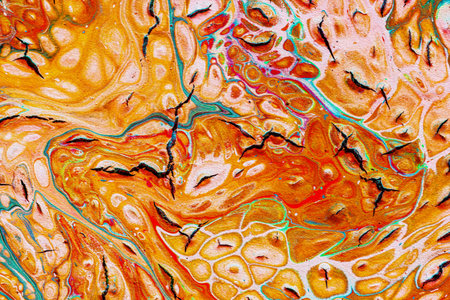 Painting acrylic paint- abstract drawing. Texture background