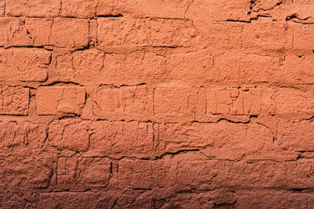 A brick wall is an element of a city building. Architecture- abstract backgroundの写真素材