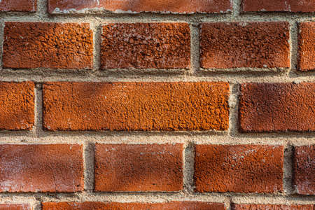 A brick wall is an element of a city building. Architecture- abstract backgroundの写真素材