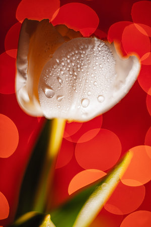 DOF- depth of field. Flowers - soft focus effect