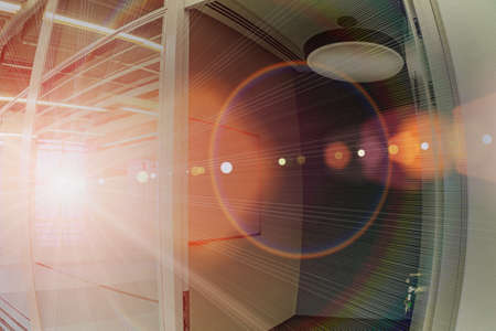 Illumination source- creative lighting in the room is a fantastic effectの写真素材