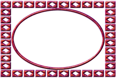 Destroyed and grunge metal photo frame. 3d illustration- abstract art background. photography overlays clip artの写真素材