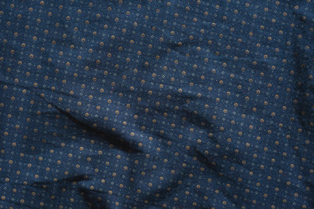Abstract structure- wrinkles on the fabric. Textile- simple dark backgroundの写真素材