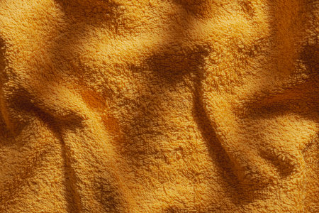 Abstract structure- wrinkles on the fabric. Textile- simple dark backgroundの写真素材