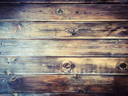 Wood texture background, brown wood planks. Grunge wood wall patternの写真素材
