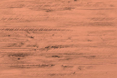 Wood texture background, brown wood planks. Grunge washed wood wall patternの写真素材
