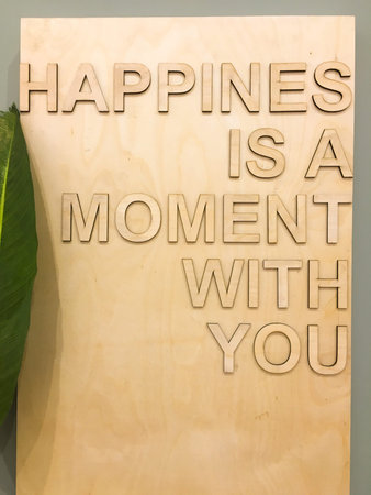 Happiness is a moment with you, heppy